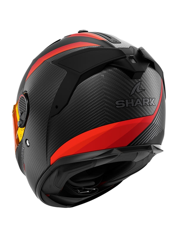 Shark - SPARTAN GT PRO CARBON Carbon Orange Anthracite - SECURTEX MOTOR S.L (t/a MaximoMoto)