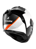 Shark - SPARTAN GT PRO CARBON Carbon White Orange - SECURTEX MOTOR S.L (t/a MaximoMoto)