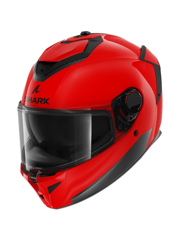 SHARK SPARTAN GT PRO BLANK Integral Moto Casco Rojo