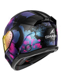 SHARK CASCOS D-SKWAL 3 MAYFER VIOLETA NEGRO BRILLO
