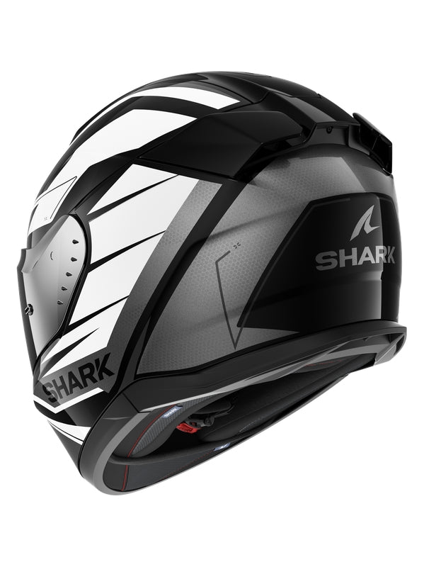SHARK D-SKWAL 3 Sizler Negro Blanco Antracita Casco integral