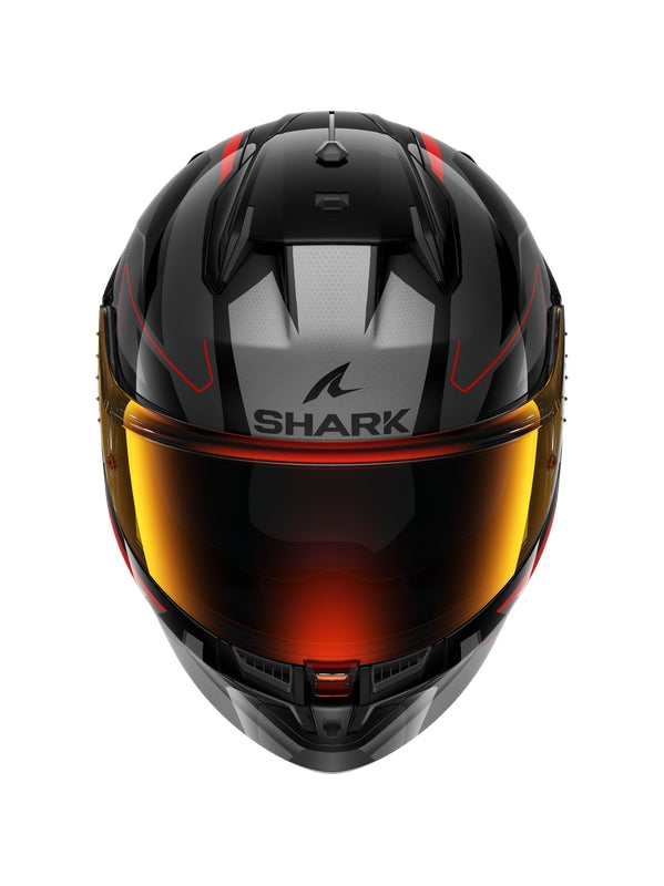 SHARK D SKWAL 3 negro antracita rojo Casco integral