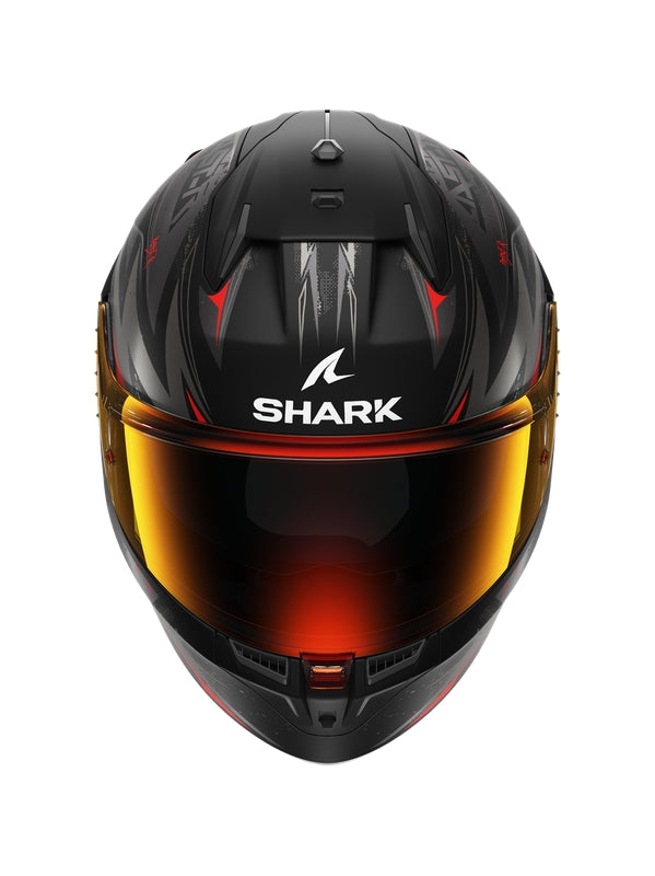 Shark Shark D SKWAL 3 negro antracita rojo Casco integral