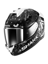 SHARK SKWAL i3 HELLCAT Integral Casco Negro Cromo Plata