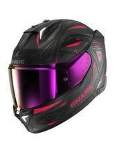 SHARK SKWAL i3 LINIK Mat Integral Casco Negro Violeta Antracita