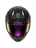 SHARK SKWAL i3 LINIK Mat Integral Casco Negro Violeta Antracita