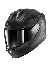 SHARK SKWAL i3 LINIK Mat Integral Casco Negro Antracita