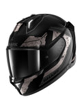 SHARK SKWAL i3 RHAD integral Casco negro cromado antracita