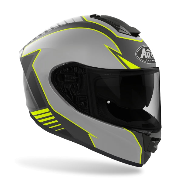 AIROH - CASCOS ST.501 TYPE YELLOW MATT - SECURTEX MOTOR S.L (t/a MaximoMoto)