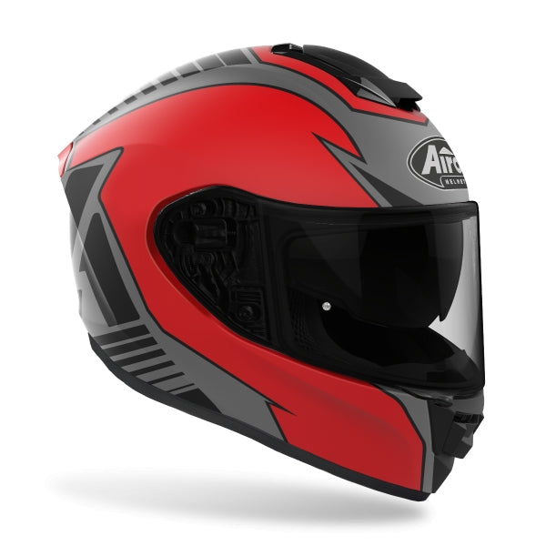 AIROH - CASCOS ST.501 TYPE RED MATT - SECURTEX MOTOR S.L (t/a MaximoMoto)