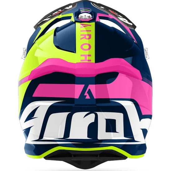 AIROH - CASCOS STRYCKER BLAZER BLUE/PINK MATT - SECURTEX MOTOR S.L (t/a MaximoMoto)