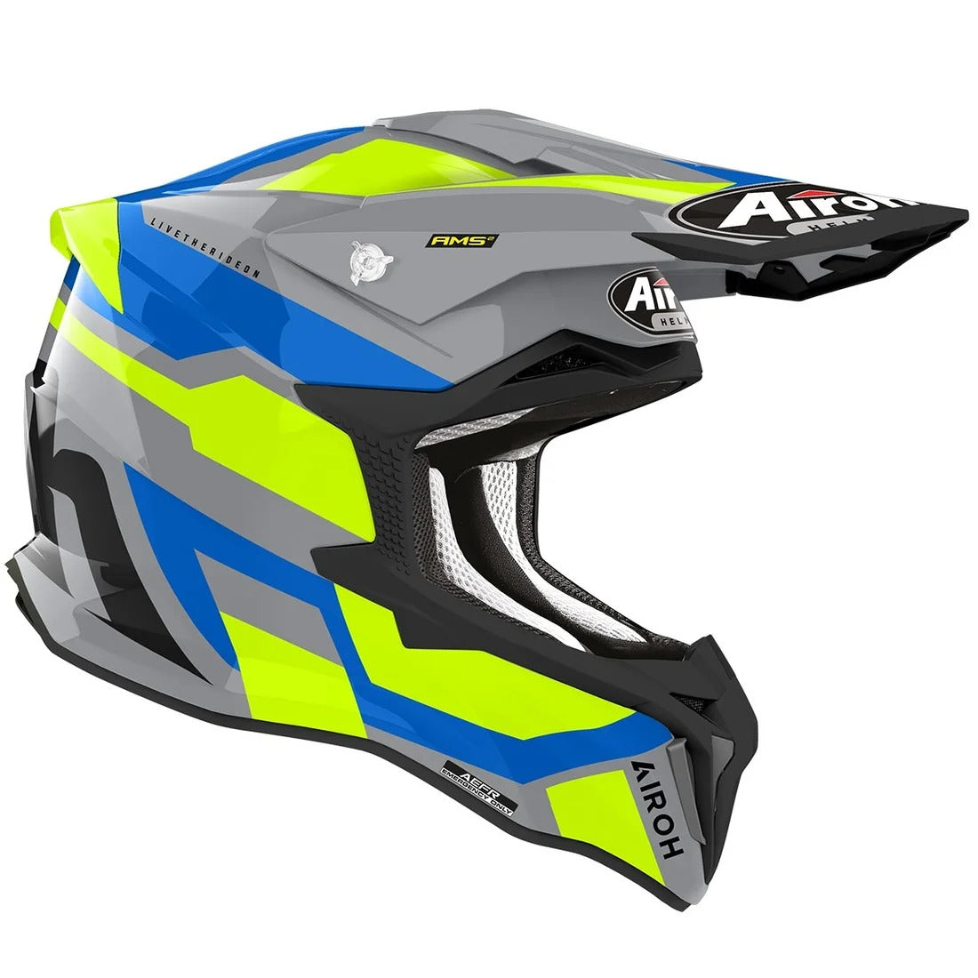 AIROH - CASCOS STRYCKER GLAM YELLOW GLOSS - SECURTEX MOTOR S.L (t/a MaximoMoto)