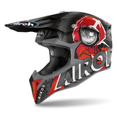 AIROH - CASCOS WRAAP ALIEN RED MATT - SECURTEX MOTOR S.L (t/a MaximoMoto)