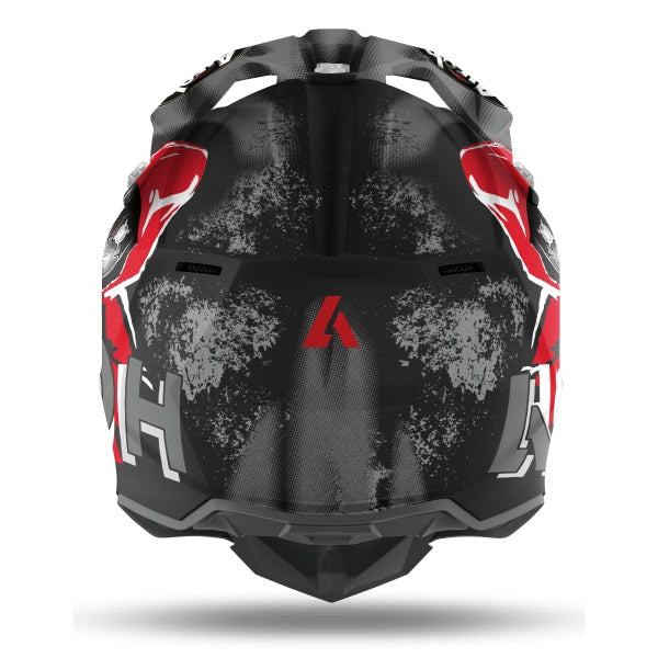 AIROH - CASCOS WRAAP ALIEN RED MATT - SECURTEX MOTOR S.L (t/a MaximoMoto)