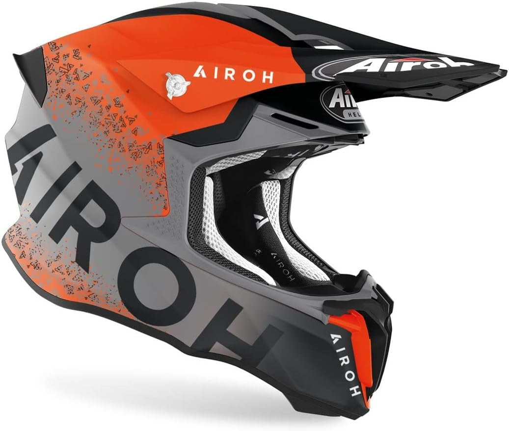AIROH - CASCOS TWIST 2.0 BIT ORANGE MATT - SECURTEX MOTOR S.L (t/a MaximoMoto)
