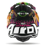 AIROH - CASCOS WRAAP YOUTH PIN UP MATT - SECURTEX MOTOR S.L (t/a MaximoMoto)