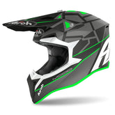 AIROH - CASCOS WRAAP MOOD GREEN MATT - SECURTEX MOTOR S.L (t/a MaximoMoto)