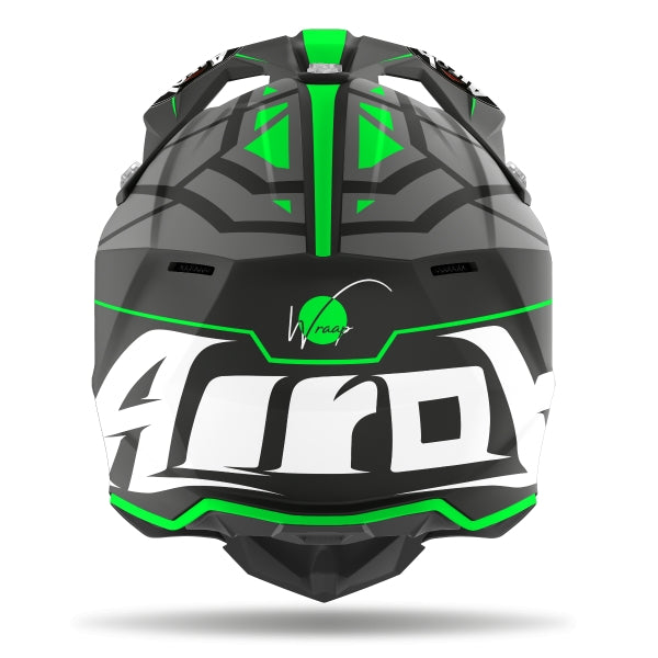 AIROH - CASCOS WRAAP MOOD GREEN MATT - SECURTEX MOTOR S.L (t/a MaximoMoto)