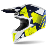 AIROH - CASCOS WRAAP RAZE BLUE GLOSS - SECURTEX MOTOR S.L (t/a MaximoMoto)