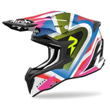 AIROH STRYCKER VIEW Motocicleta Off Road Casco Brillo