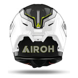 AIROH - CASCOS GP550 S RUSH WHITE/YELLOW GLOSS - SECURTEX MOTOR S.L (t/a MaximoMoto)