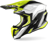 AIROH - CASCOS TWIST 2.0 SHAKEN YELLOW GLOSS - SECURTEX MOTOR S.L (t/a MaximoMoto)