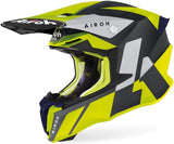AIROH - CASCOS TWIST 2.0 LIFT YELLOW/BLUE MATT - SECURTEX MOTOR S.L (t/a MaximoMoto)