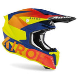 AIROH - CASCOS TWIST 2.0 LIFT AZURE MATE OFF ROAD CASCO DE MOTORISTA