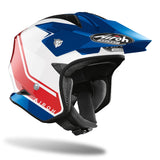 AIROH - CASCOS TRR S KEEN BLUE/RED GLOSS - SECURTEX MOTOR S.L (t/a MaximoMoto)