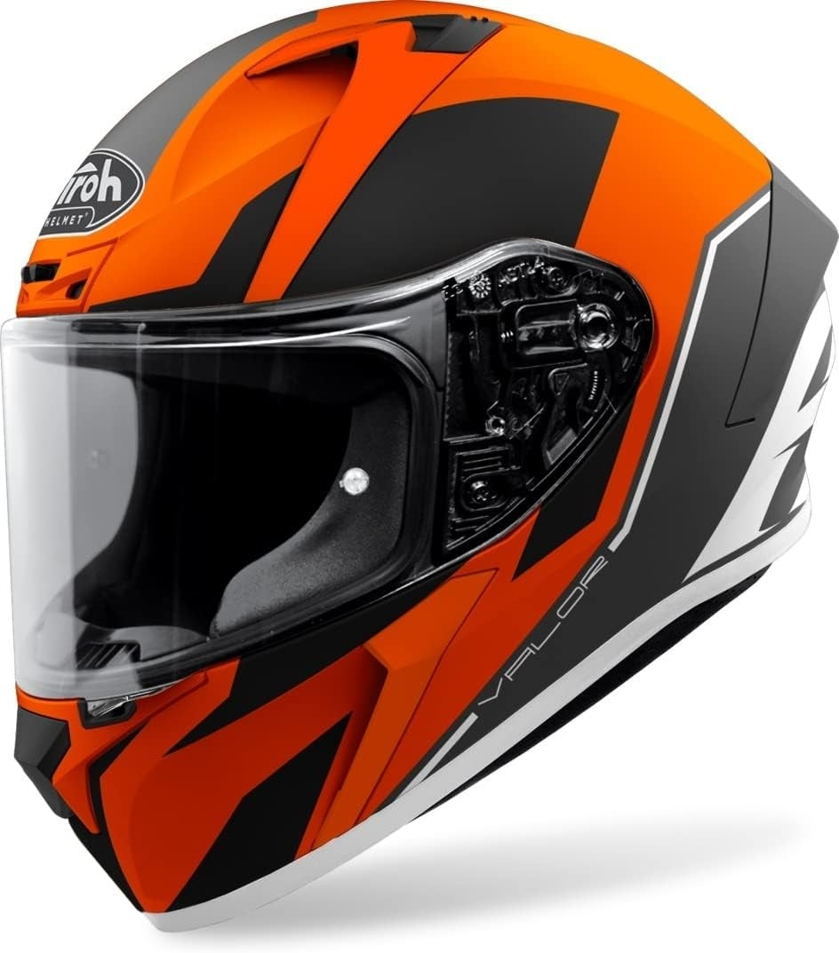 AIROH - CASCOS VALOR WINGS NARANJA MATE CASCO INTEGRAL MOTO ORIENTADA