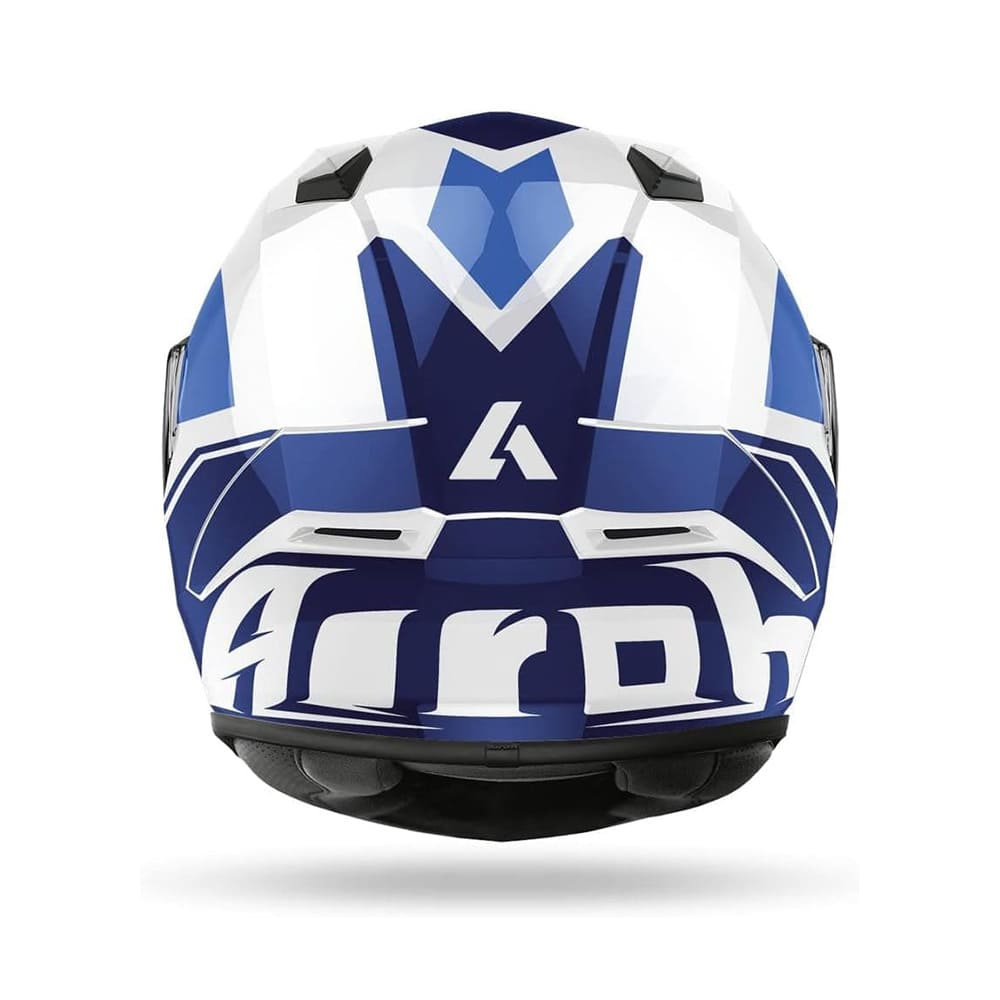 AIROH VALOR WINGS Moto Integral Casco Brillo Azul