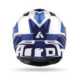 AIROH VALOR WINGS Moto Integral Casco Brillo Azul