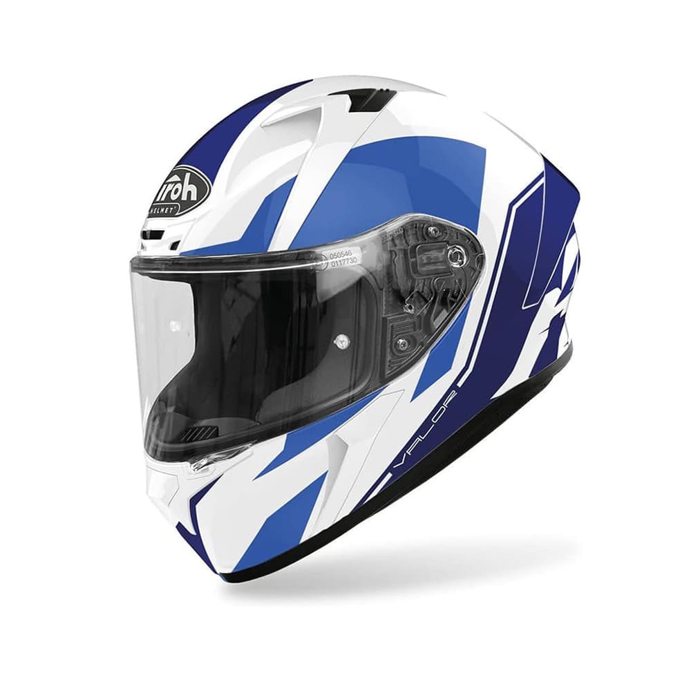 AIROH VALOR WINGS Moto Integral Casco Brillo Azul