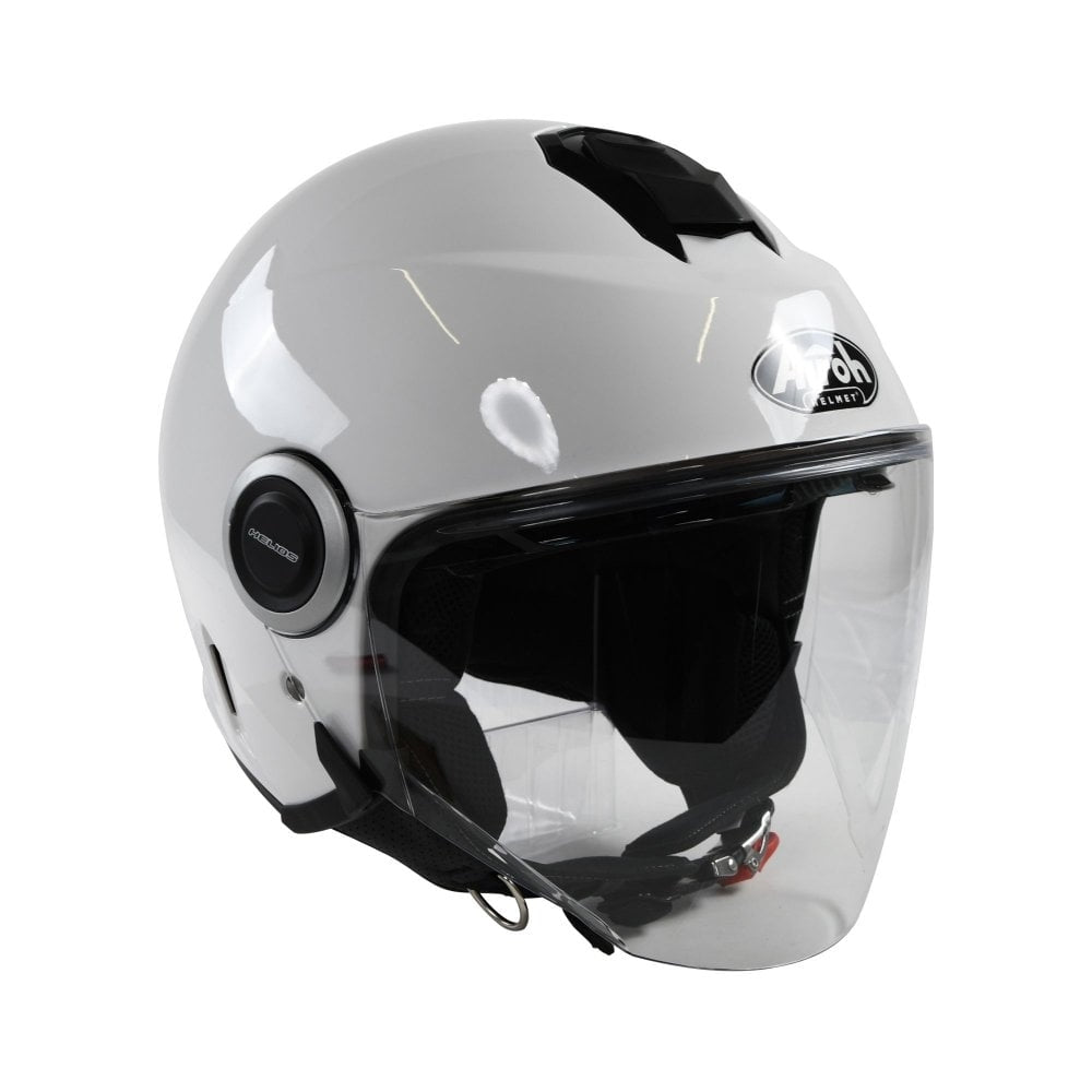 AIROH - CASCOS HELIOS COLOR WHITE GLOSS - SECURTEX MOTOR S.L (t/a MaximoMoto)