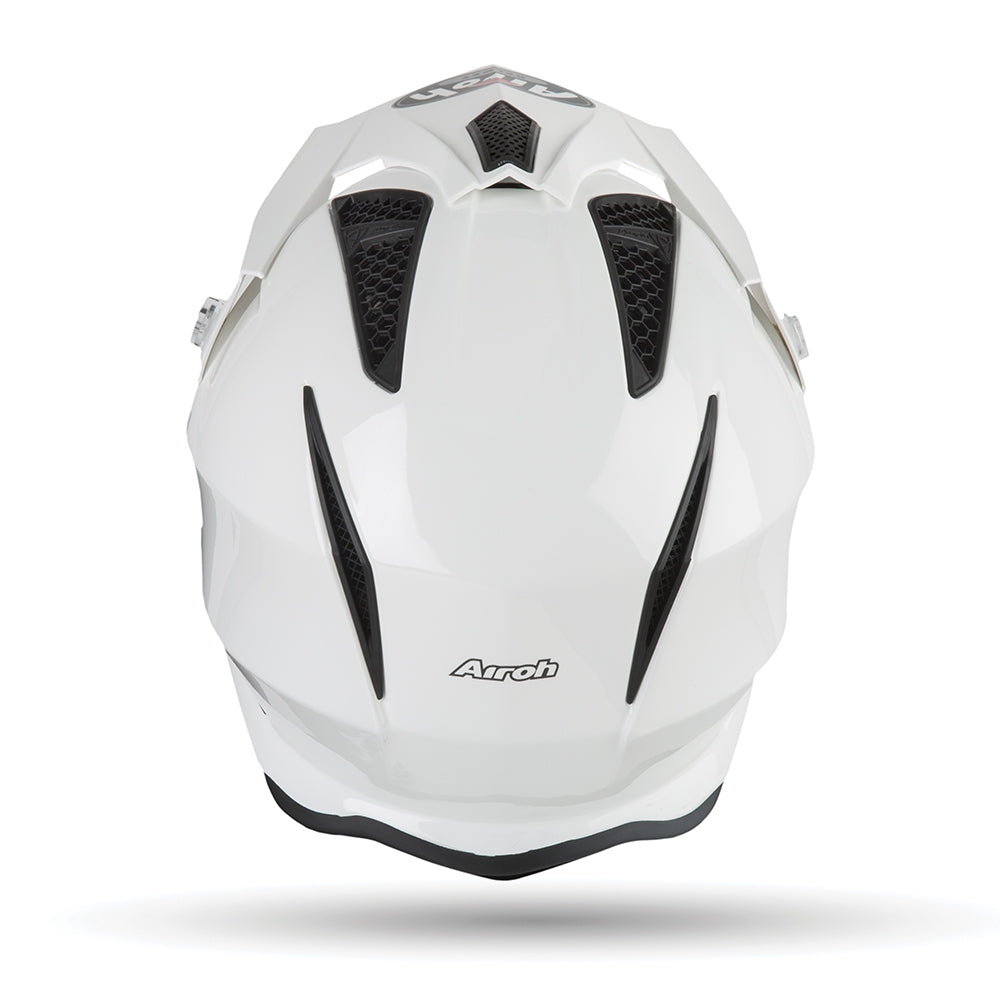 AIROH - CASCOS TRR S COLOR WHITE GLOSS - SECURTEX MOTOR S.L (t/a MaximoMoto)