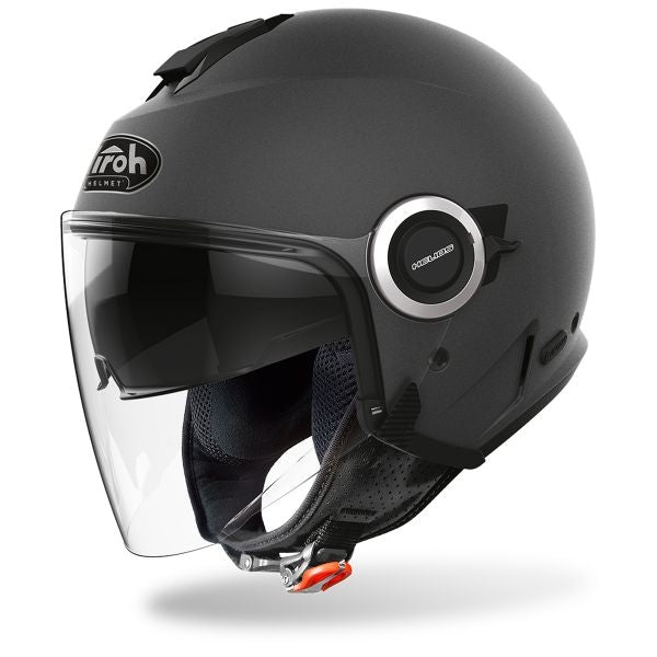 AIROH - CASCOS HELIOS COLOR ANTHRACITE MATT - SECURTEX MOTOR S.L (t/a MaximoMoto)