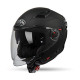 AIROH - CASCOS EXECUTIVE COLOR BLACK MATT - SECURTEX MOTOR S.L (t/a MaximoMoto)