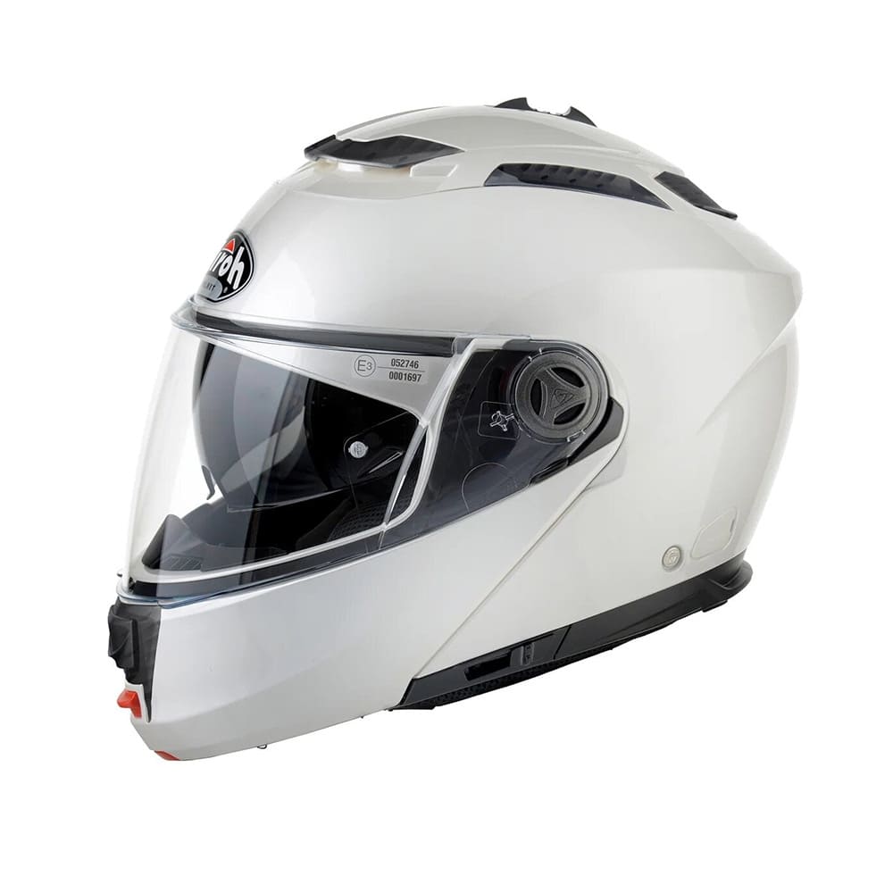AIROH PHANTOM-S Moto COLOR Moto Abatible Casco White Gloss