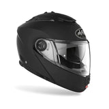 AIROH PHANTOM-S COLOR Moto Abatible Casco Negro Mate