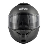 casco de moto modular integral givi x20 expedition de titanio macizo