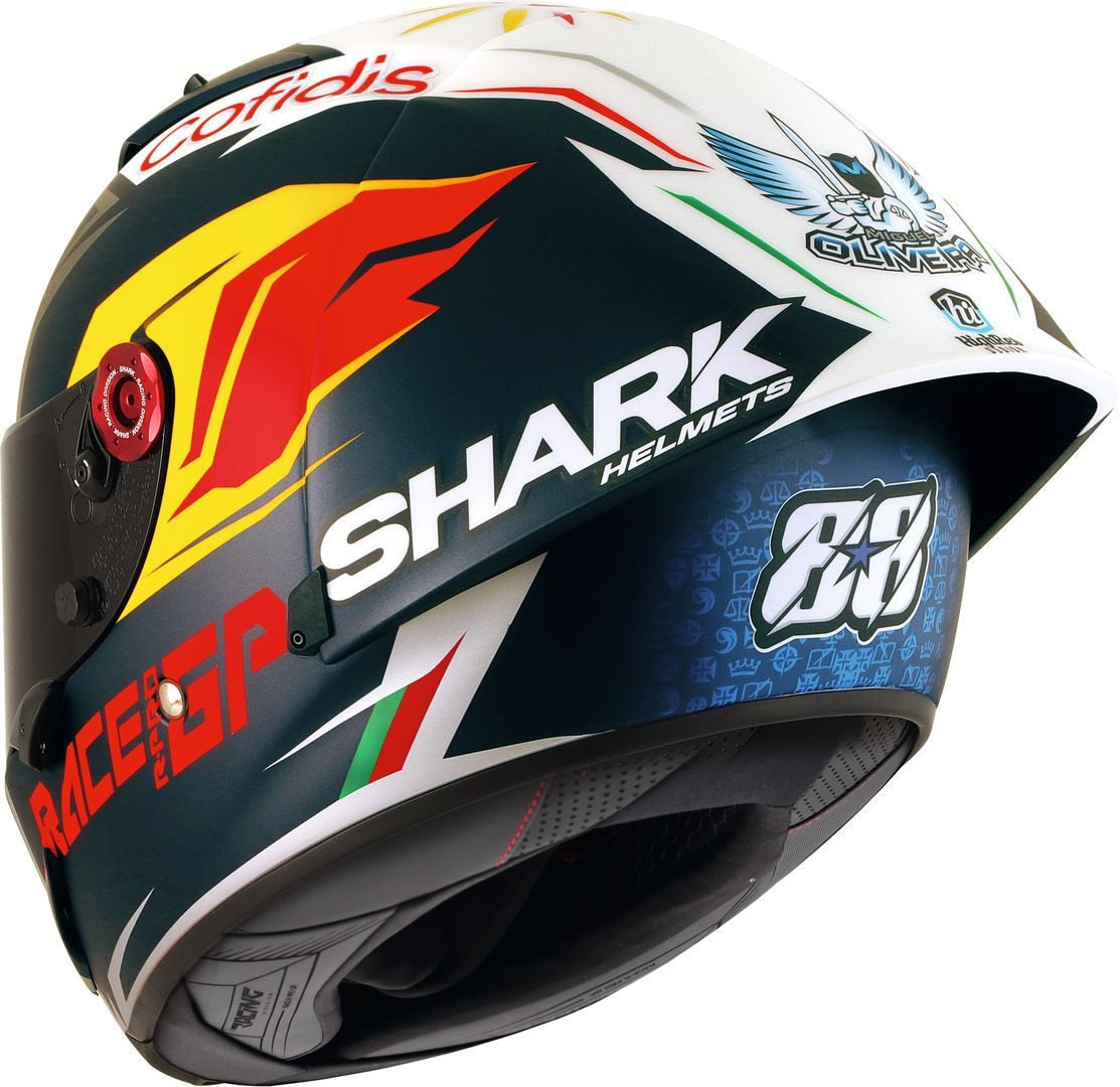 SHARK- Race-R-Pro Gp Oliveira Signature Azul Red Bull - SECURTEX MOTOR S.L (t/a MaximoMoto)