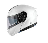 KAPPA KV50 BASICO MOTO MODULAR CASCO BLANCO BRILLO - CASCO