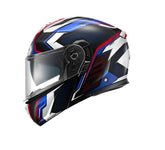 KAPPA KV50 MOTO MODULAR CASCO AZUL NEGRO ROJO - CASCO