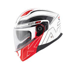KAPPA KV31 Arizona Moto Abatible Casco Blanco Negro - CASCO