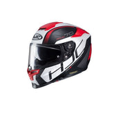 HJC V10 Grape MC1SF Moto Integral Casco Negro Mate Rojo - CASCO