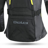 BELA - Chaqueta Textil Hurricane Lady Negro/Amarillo - SECURTEX MOTOR S.L (t/a MaximoMoto)