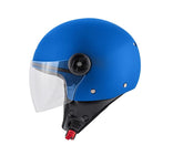 KAPPA KV40 Hawaii Moto Cara Abierta Casco Azul Mate - CASCO