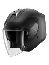 SHARK SKWAL I3 JET BLANK ON-ROAD MOTOCICLETA CASCO NEGRO MATE