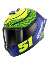 SHARK SKWAL CUP REPLICA GRANADO MATT AZUL VERDE AMARILLO