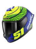 SHARK SKWAL CUP REPLICA GRANADO MATT AZUL VERDE AMARILLO
